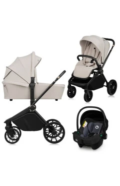 Коляска 3 в 1 Lionelo MIKA PLUS 3IN1 beige sand