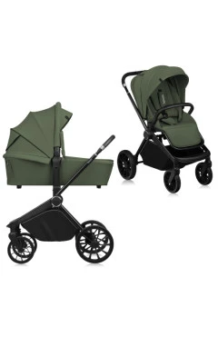 Коляска 2 в 1 Lionelo MIKA PLUS 2IN1 green olive