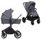 Коляска 2 в 1 Lionelo MIKA PLUS grey stone