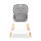 Стульчик для кормления Lionelo Mona (цвет - stone), с 6 месяцев, серый