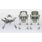 Стільчик для годування з функцією гойдалки Lionelo LAURICE green olive
