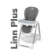 Стульчик для кормления Lionelo Linn Plus, серый