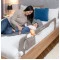 Защитный барьер для кровати Lionelo EVA grey melange, серый