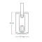 Подогреватель бутылочек Lionelo THERMUP GO grey silver, серый