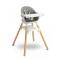 Стільчик для годування Caretero Bravo Grey, код товару: TERO-7590