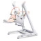 Стільчик для годування + гойдалка 2 в 1 Caretero Indigo Powder Pink, код товару: TERO-765