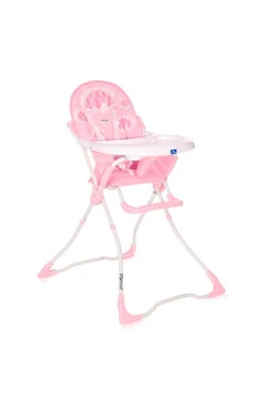 Стульчик для кормления Lorelli MARCEL (pink hearts),розовый