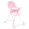 Стульчик для кормления Lorelli MARCEL (pink hearts),розовый,  код товара: MARCEL pink hearts