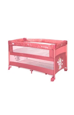 Манеж Lorelli UP AND DOWN (rose velvet unicorn), рожевий