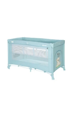 Манеж Lorelli NOEMI 2L (blue surf teddy), блакитний