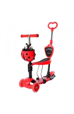 Самокат 5в1 iTrike Maxi JR 3-026-B (red),красный