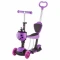 Самокат 5в1 iTrike Maxi JR 3-026-B (violet),фиолетовый,  код товара: JR 3-026-B violet