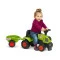 Дитячий трактор каталка з причепом Falk 1012B Baby Claas Axos 310, код товару: 1012B