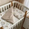 Переменная постель Baby Mix Облачка с звездочками бежевые, арт. 0391636 купить в Украине | код товара: 0391636