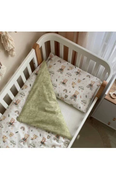 Переменная постель Baby Mix Медвежонок boy мята, арт. 0391678