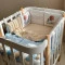 Комплект постельного белья для новорожденного Арт Дизайн Baby Teddy голубой, арт. 239107