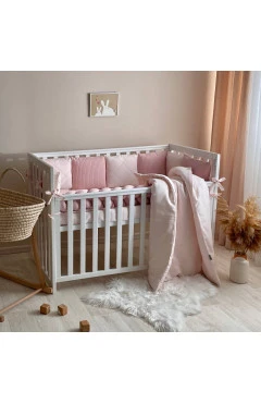 Комплект постельного белья для новорожденного DreamLand пудра, арт. 021579