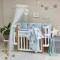 Комплект постельного белья для новорожденного Happy night Слоники мятный купить в Украине | код товара: 2107111
