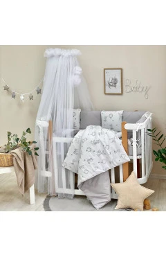 Комплект Happy night Зверята серые (6 предметов), арт. 02107642
