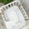 Кокон Baby Design зайчики на белом, арт. 5019250
