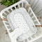 Кокон Baby Design зайчики на белом, арт. 5019250