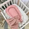 Кокон Baby Design Baby сірo-пудровий, арт. 5019461
