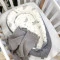 Кокон Baby Design хмари сірі з місяцем, арт. 5019487