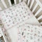 Змінний комплект постільної білизни Baby Dream метелик рожево-м’ятний, арт. 303392