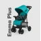 Прогулочная коляска Lionelo EMMA PLUS VIVID turquoise, бирюзовый