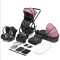 Універсальна коляска 3в1 Lionelo AMBER 3 pink rose, рожевий