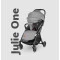 Прогулочная коляска Lionelo JULIE ONE stone grey, серый