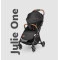Прогулочная коляска Lionelo JULIE ONE black, черный
