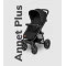 Прогулочная коляска Lionelo ANNET black carbon, черный