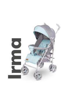 Прогулочная коляска Lionelo IRMA mint серый/ментол