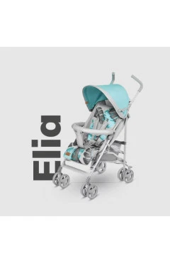 Прогулянкова коляска Lionelo ELIA TROPICAL TURQUOISE блакитний