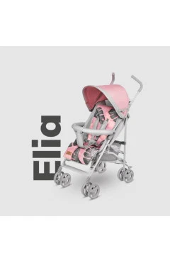 Прогулочная коляска Lionelo ELIA TROPICAL PINK,розовый