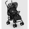 Прогулочная коляска Lionelo ELIA OSLO black/white, черный/белый