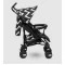 Прогулочная коляска Lionelo ELIA OSLO black/white, черный/белый