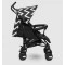 Прогулочная коляска Lionelo ELIA OSLO black/white, черный/белый