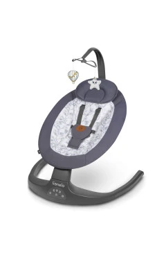 Стільчик гойдалка Lionelo RALF grey white