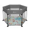 Манеж Lionelo ROEL PLUS grey multicolor, арт. 109229776