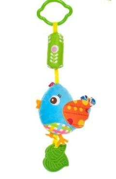Брязкальце на коляску ,Пташка ,текстиль ,LimoToys Китай
