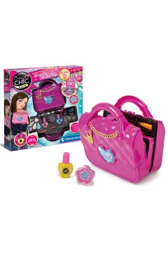 Набор детской косметики для макияжа Clementoni "Lovely Make Up. Fashion Bag", серия "Crazy Chic"