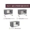 Кроватка 3 в 1 Chicco Next2Me Forever цв.77  
Кроватка 3 в 1 Chicco Next2Me Forever цвет 77, арт. 79650.77