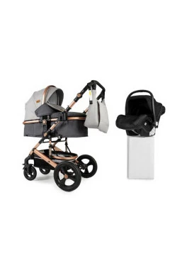 Коляска 3в1 Ninos BRAVA NEW grey, арт. NB2021W31GG
