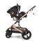 Коляска 3в1 Ninos BRAVA NEW grey, арт. NB2021W31GG