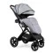 Прогулочная коляска Ninos NAVA light grey, книжка, серый, арт. NN2021LG