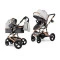 Коляска Ninos BRAVA NEW grey, арт. NB2021NEWGG