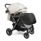 Коляска NINOS MAXI 2 light grey graphite, арт. NM2025LB