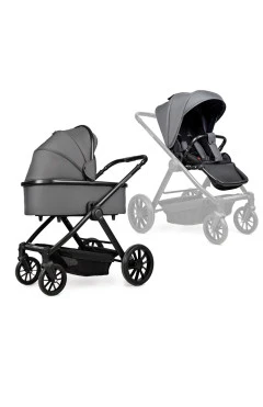 Коляска 2в1 Ninos Estrella grey black, арт. NE2024GRB